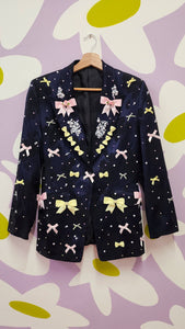 NAVY BOW BLAZER 🎀✨️