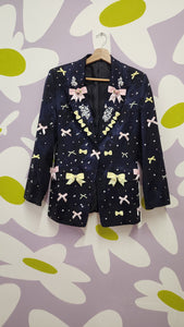 NAVY BOW BLAZER 🎀✨️