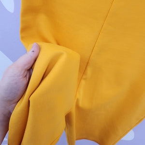 Orange Ribbed Catsuit (cycle short) - Size 10-12